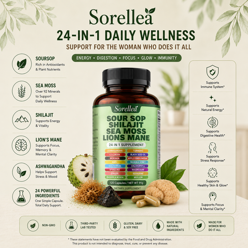 Sorellea Soursop 24 in 1 Dietary Supplement
