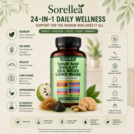 Sorellea Soursop 24 in 1 Dietary Supplement